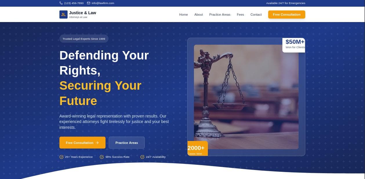 Law Firm Website